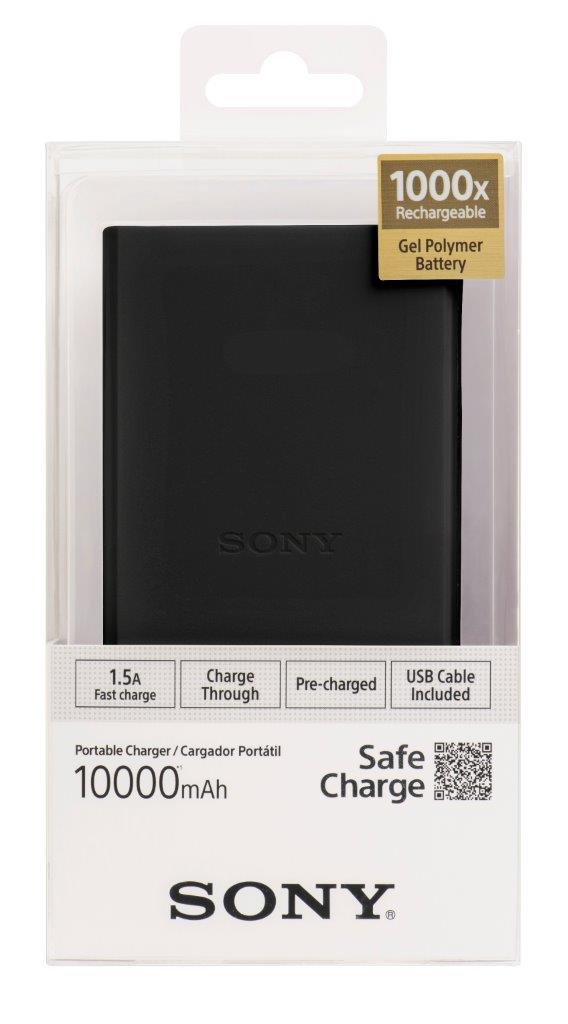 Sony Powerbank CP-V10BB �ern�, 10000 mAh 