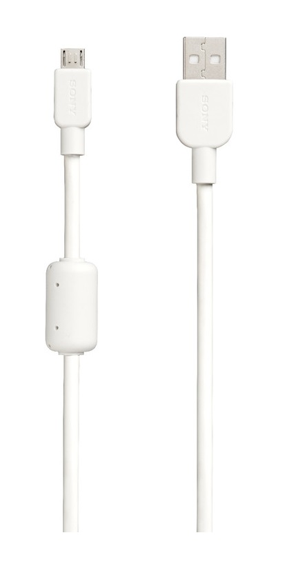 Sony kabel USB Type A / Type B, 2,4A, 150cm, b�l�