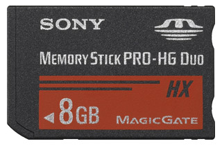 SONY Memory Stick Pro DUO HighGrade MSHX8B, 50MB/s