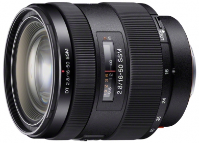 Sony objektiv 16-50mm pro ALPHA, F2,8 SSM