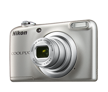 Nikon Coolpix A10 st��brn�, 16,1M, 5xOZ, HD Video