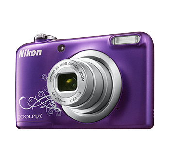 Nikon Coolpix A10 fialov�, 16,1M, 5xOZ, HD Video