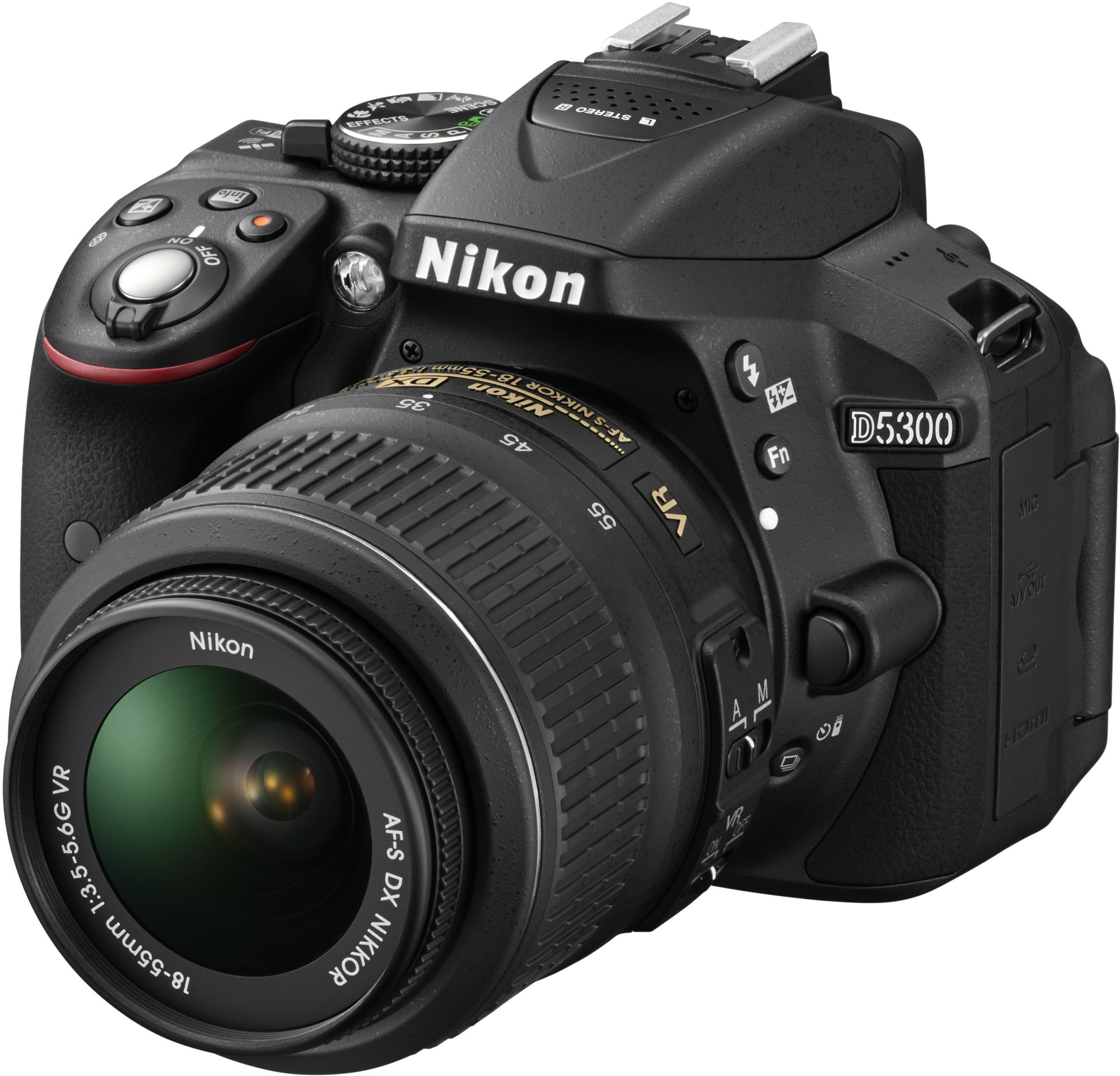 NIKON D5300 + AF-P 18-55 VR + 70-300 VR