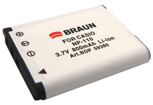 Braun akumul�tor CASIO NP-110, 800mAh