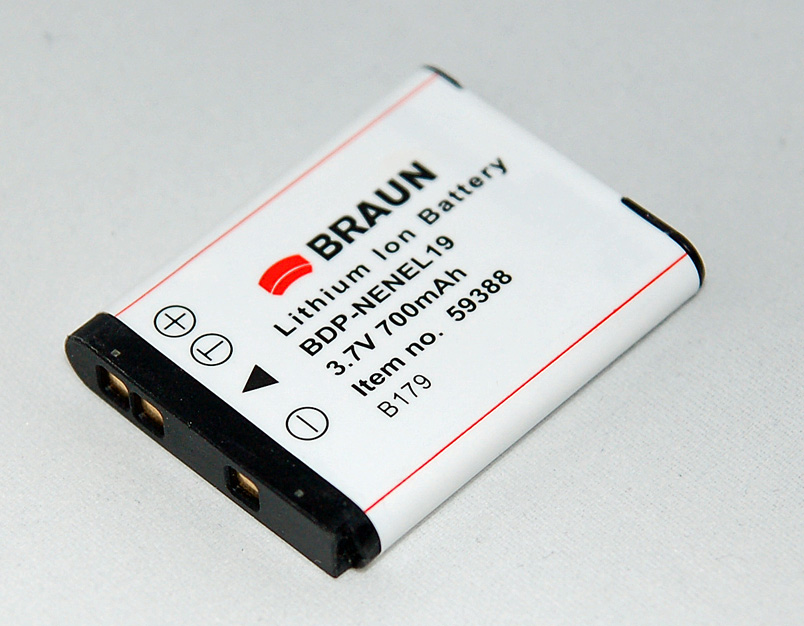 Braun akumul�tor NIKON EN-EL19, 600mAh
