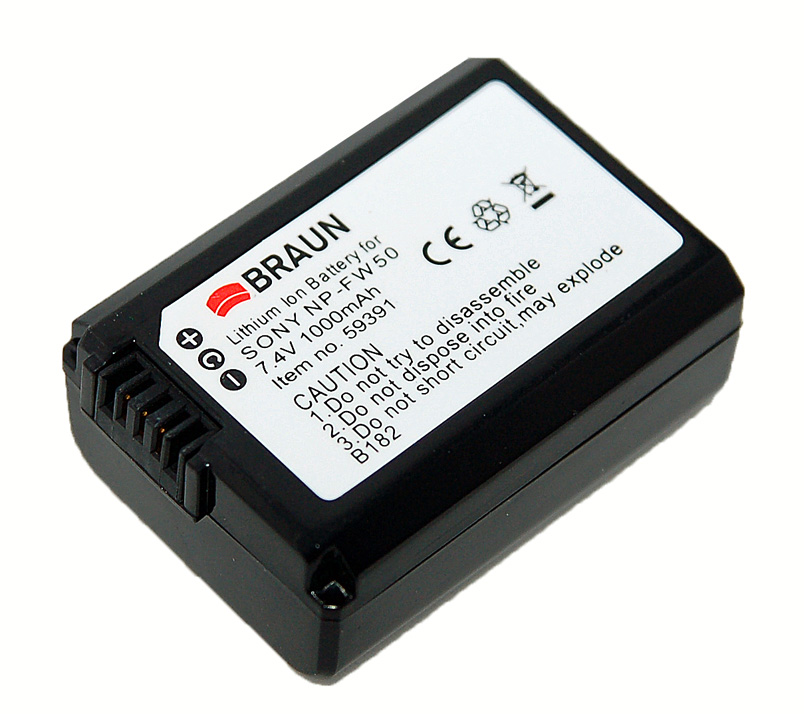 BRAUN akumul�tor SONY NP-FV50, 650mAh