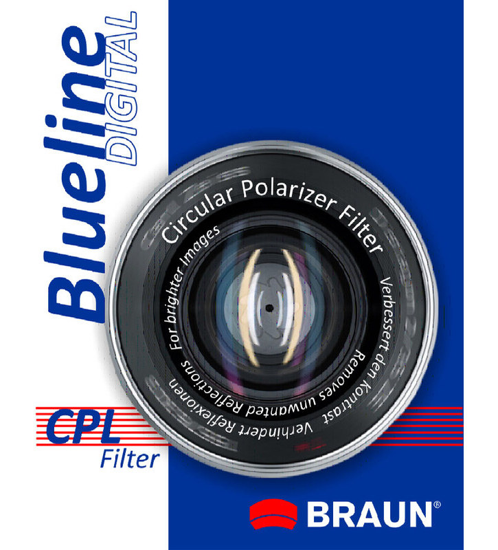 BRAUN CP-L polariza�n� filtr BlueLine - 43 mm