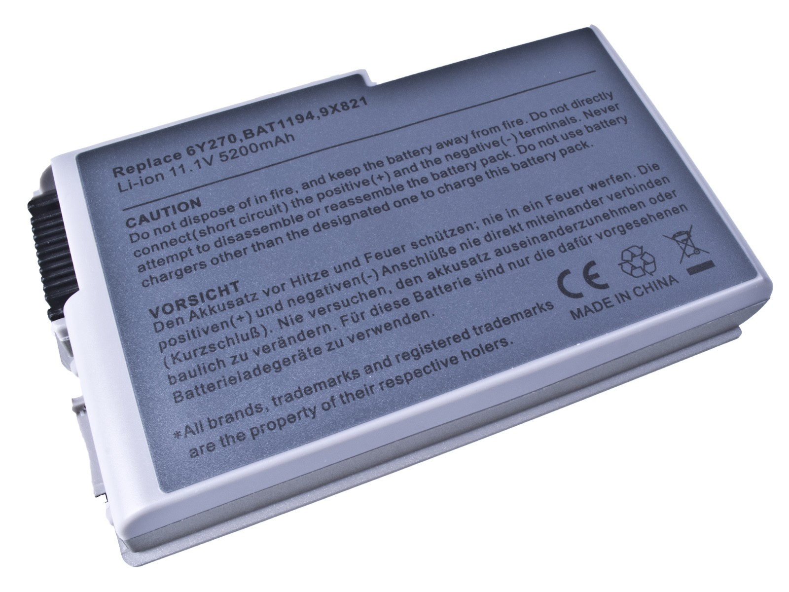 Baterie AVACOM NODE-D500-S26 pro Dell Latitude D500, D600 Series, Li-Ion 11,1V 5200mAh 