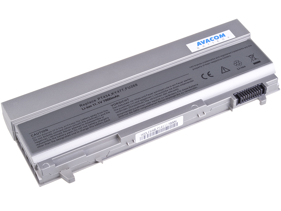 Baterie AVACOM NODE-E64H-806 pro Dell Latitude E6400, E6410, E6500 Li-Ion 11,1V 7800mAh / 87Wh 