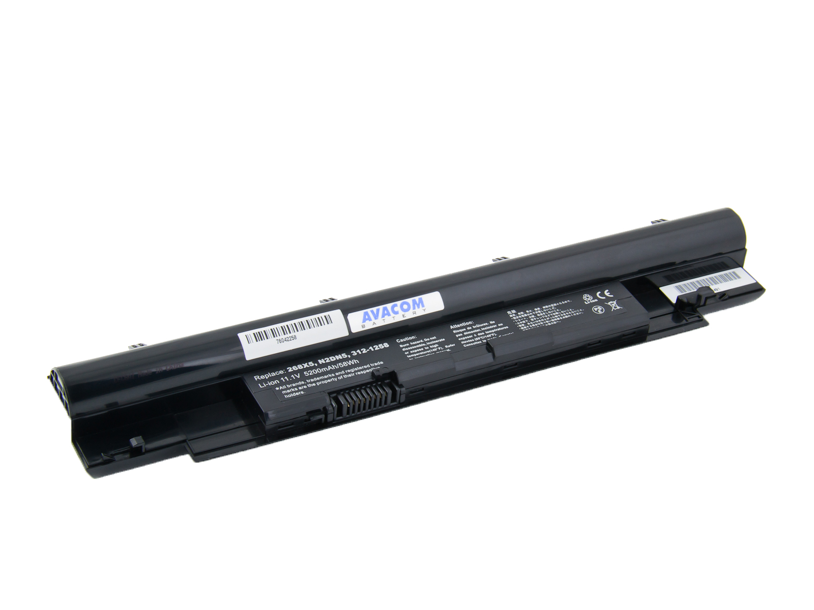 Baterie AVACOM NODE-IN41-806 pro Dell Inspiron N411z, Vostro V131 Li-Ion 11,1V 5200mAh/58Wh 