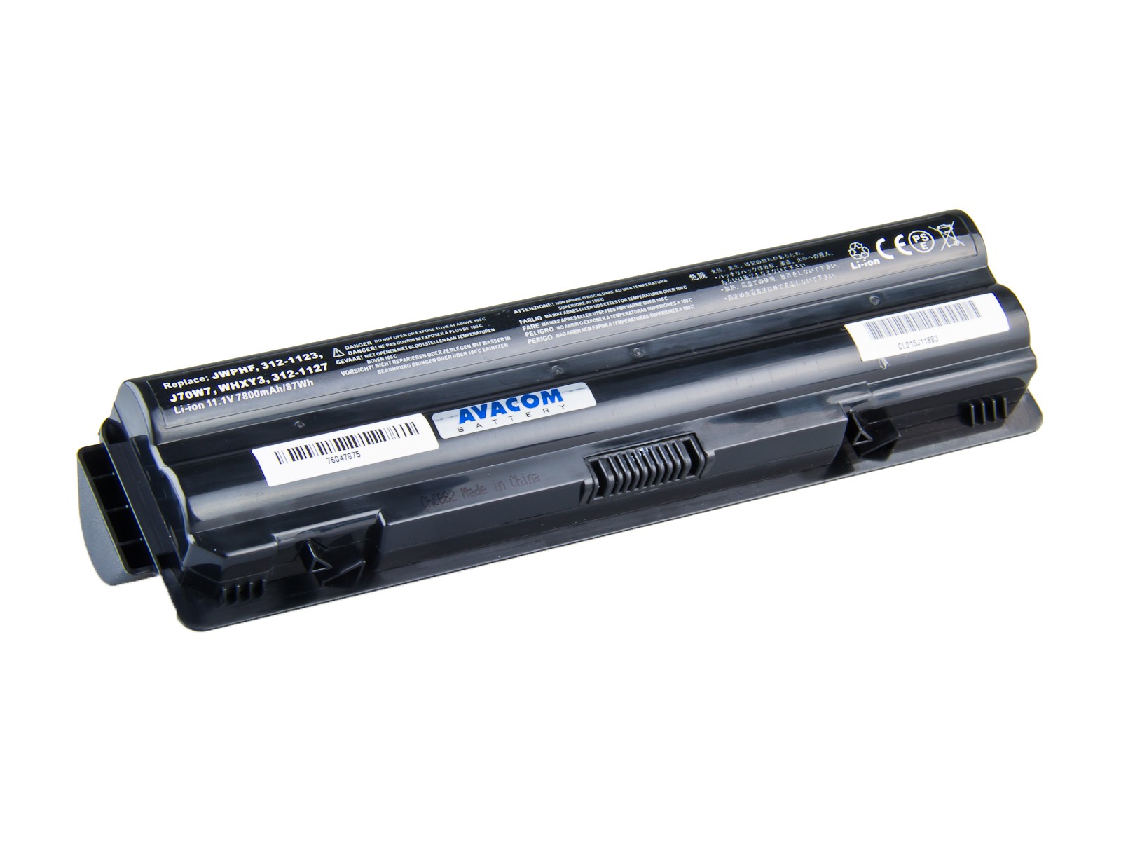 Baterie AVACOM NODE-XPLH-806 pro Dell XPS 14/15/17 Li-Ion 11,1V 7800mAh/87Wh 