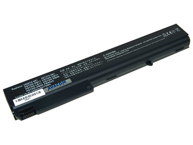 Baterie AVACOM NOHP-nc82-806 pro HP Business NC8200/8230 NX8200 series Li-Ion 14,8V 5200mAh/77Wh 