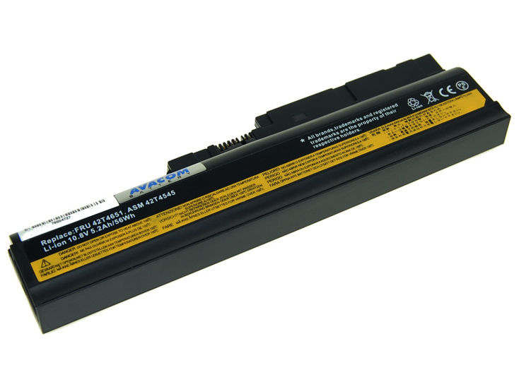Baterie AVACOM NOLE-SL30-806 pro Lenovo ThinkPad SL300/SL400/SL500 Series Li-Ion 10,8V 5200mAh 
