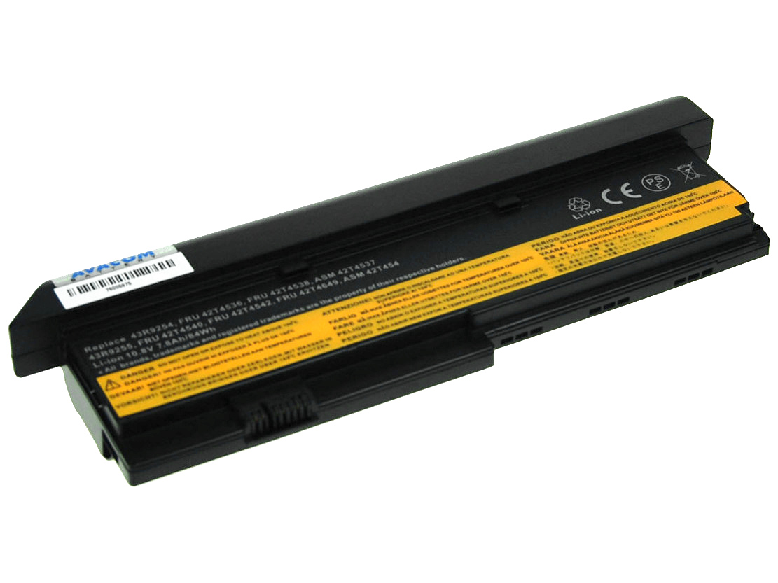 Baterie AVACOM NOLE-X200h-806 pro Lenovo X200 series Li-Ion 11,1V 7800mAh/87Wh 