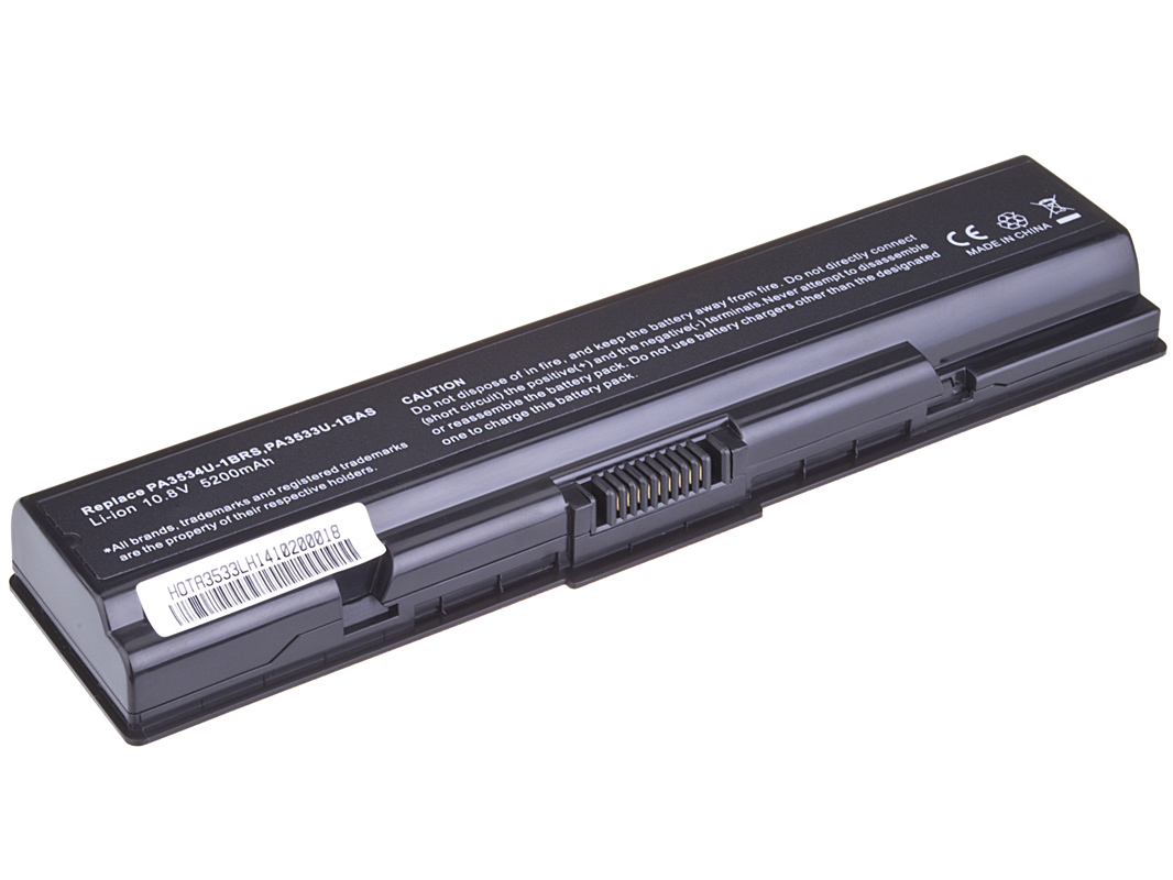 Baterie AVACOM NOTO-A200-806 pro Toshiba Satellite A200/A300/L300 Li-ion 10,8V 5200mAh/56Wh 