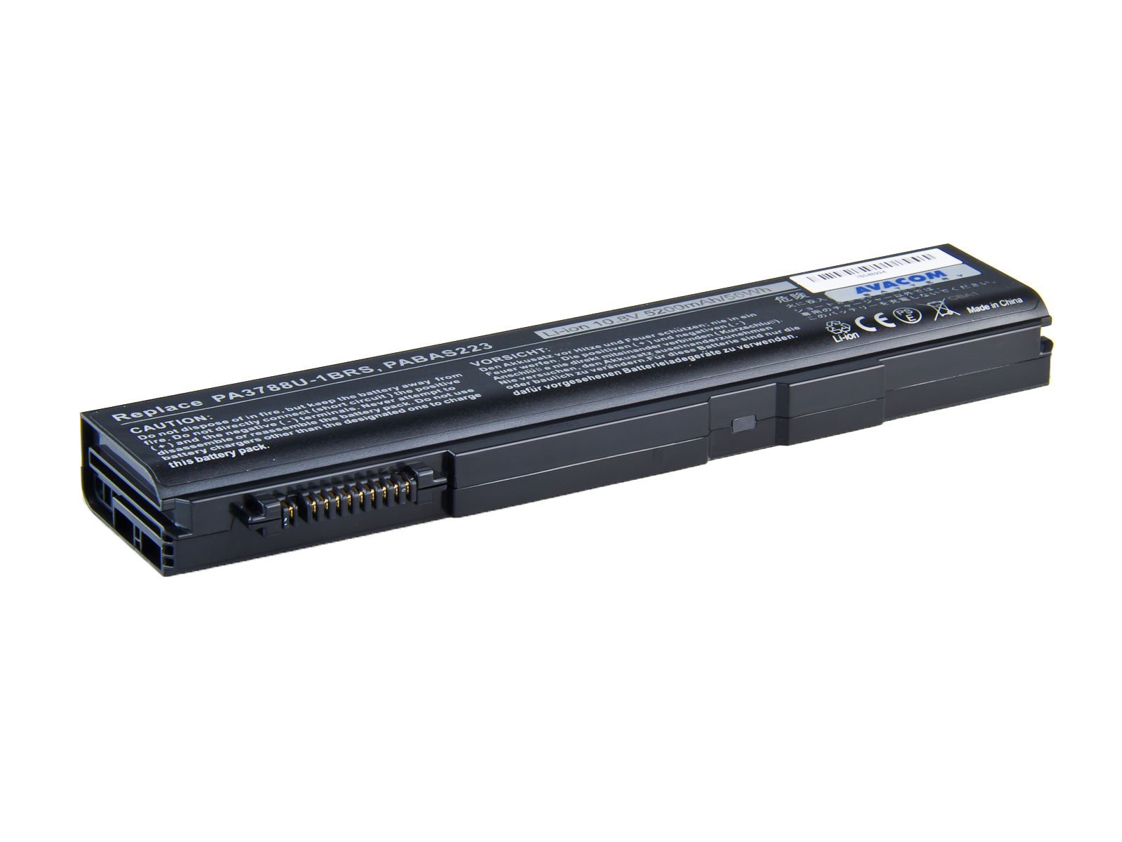 Baterie AVACOM NOTO-TeA11-806 pro Toshiba Tecra A11, M11, Satellite Pro S500 Li-ion 10,8V 5200mAh 