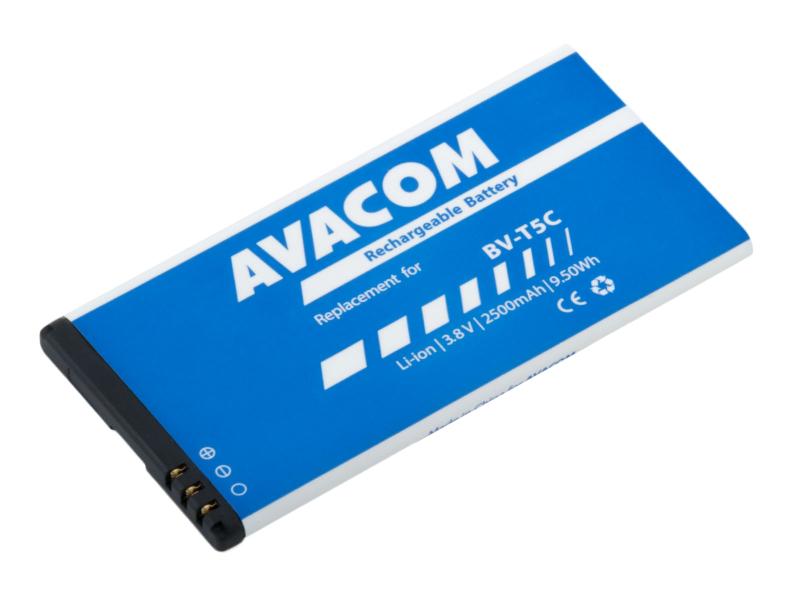Baterie AVACOM GSMI-BVT5C-S2500 do mobilu Microsoft Lumia 640 Li-ion 3,8V 2500mAh (n�hrada BV-T5C)