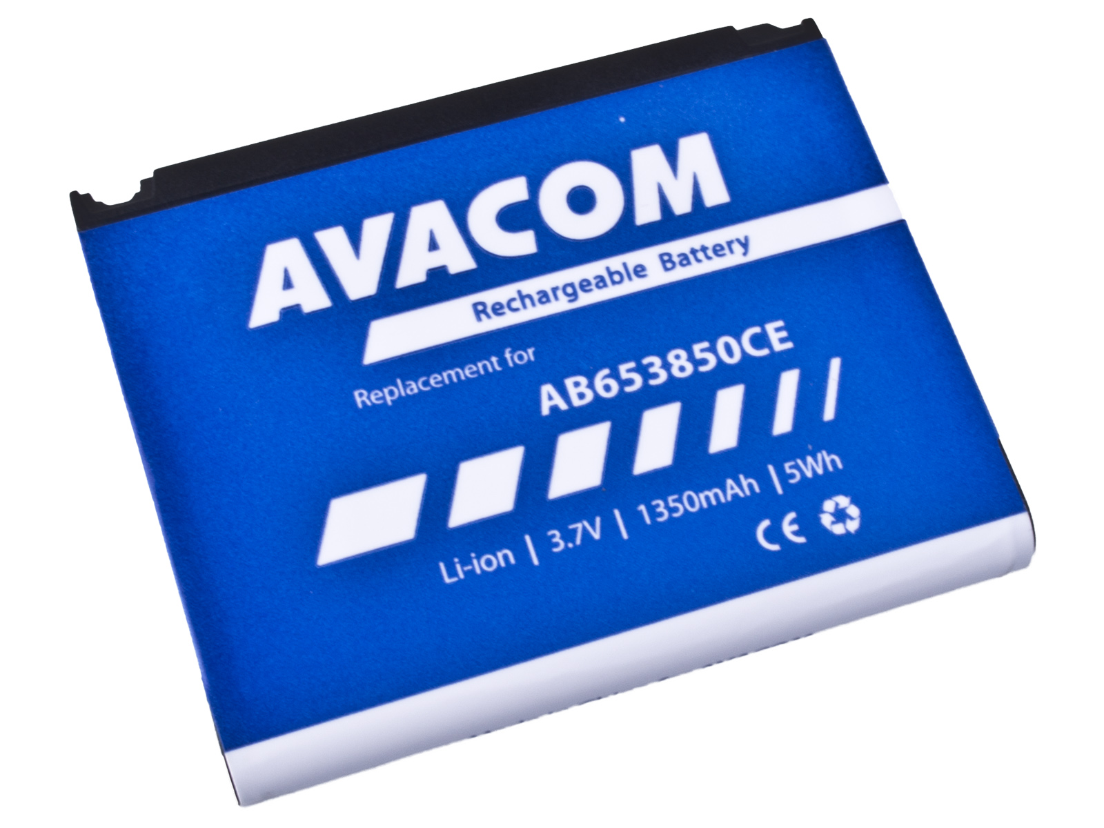 Baterie AVACOM GSSA-i900-S1350A do mobilu Samsung SGH-i900 Li-Ion 3,7V 1350mAh (n�hrada AB653850CE)