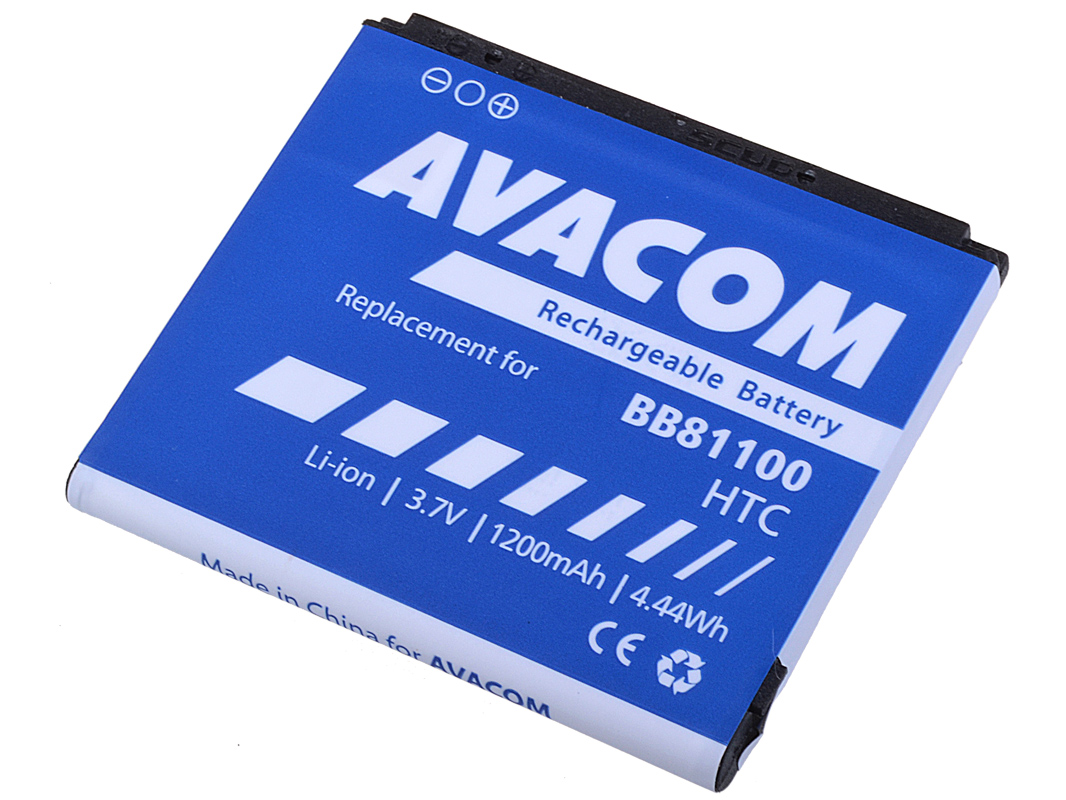 Baterie AVACOM PDHT-HD2-S1200A do mobilu HTC HD2 Li-Ion 3,7V 1230mAh (n�hrada BB81100/ BA-S400)