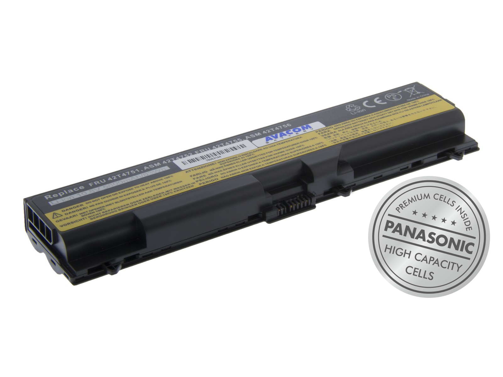 Baterie AVACOM NOLE-SL41-P29 Lenovo ThinkPad T410/SL510/Edge 14', Edge 15' Li-Ion 10,8V 5800mAh/63Wh 