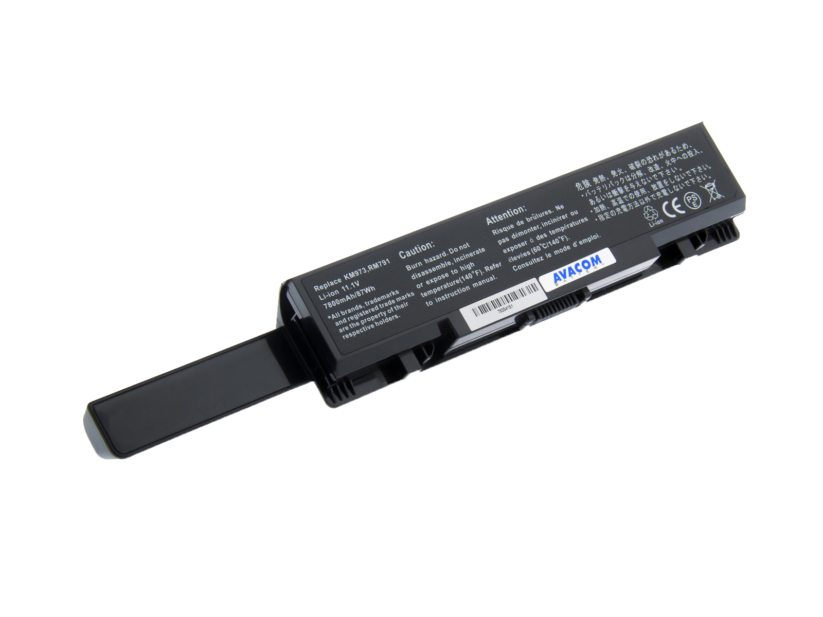 Baterie AVACOM NODE-ST17h-806 pro Dell Studio 1735, 1737 Li-Ion 11,1V 7800mAh/87Wh 