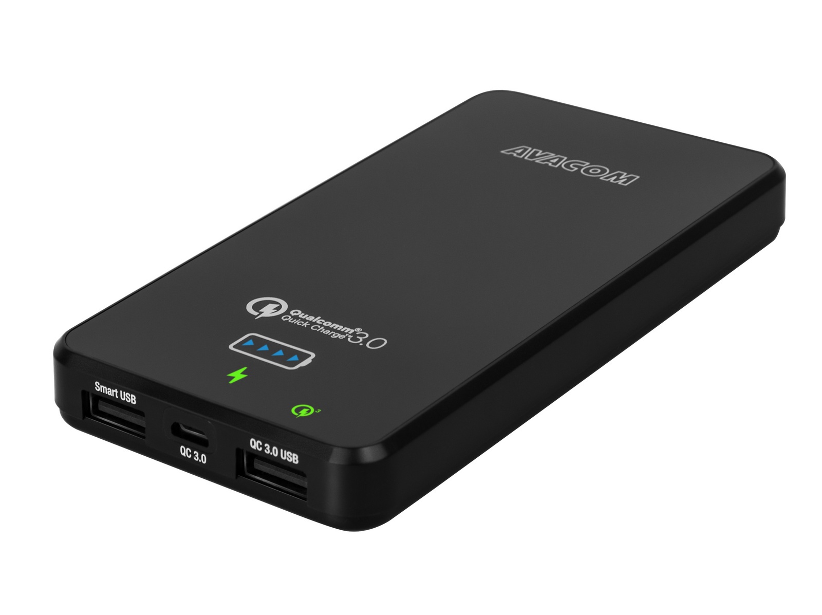 Power Bank AVACOM PRISMA FG-10, Li-Pol 10000mAh, QC vstup a v�stup, �ern�