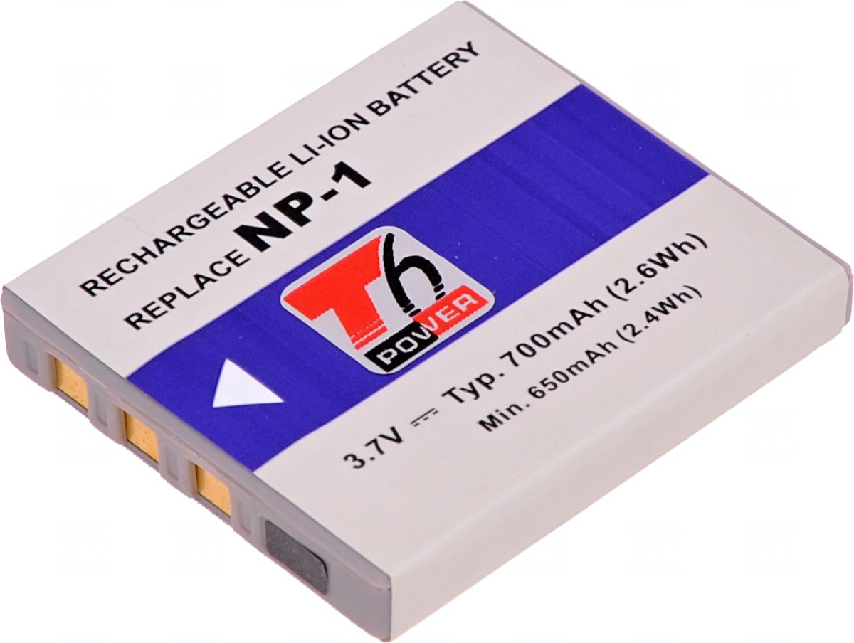 Baterie T6 power NP-1, SLB-0837, 700mAh, �ed�