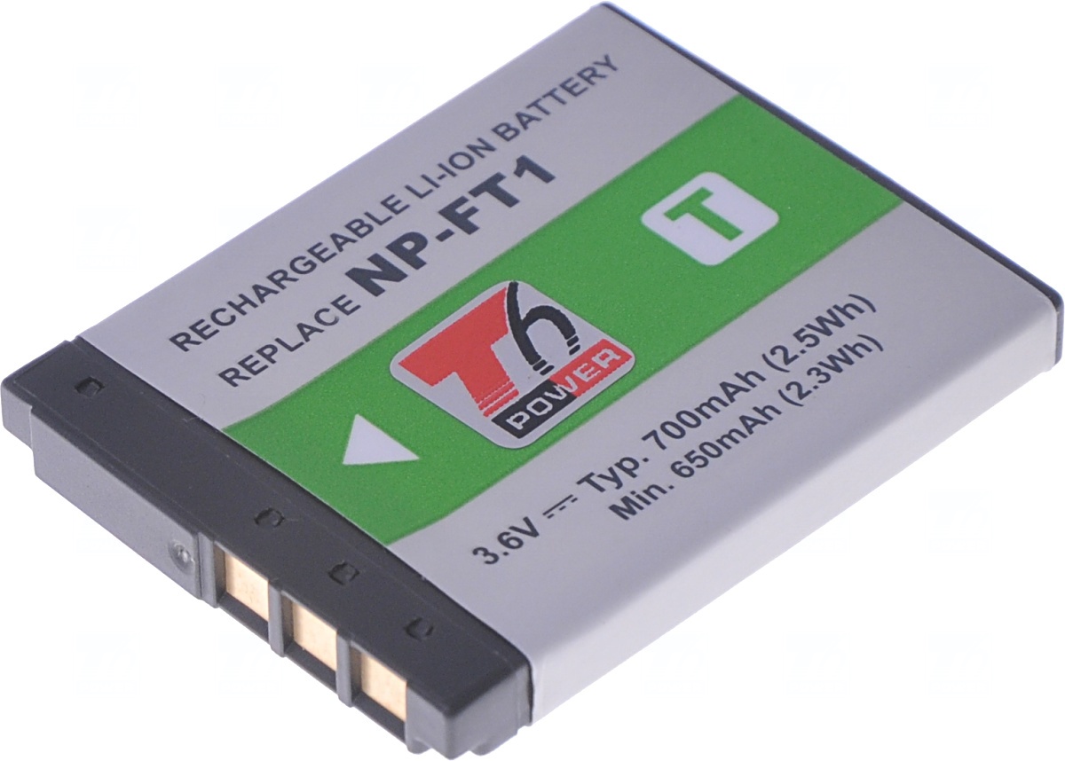 Baterie T6 power Sony NP-FT1, 700mAh, 2,5Wh �ed�