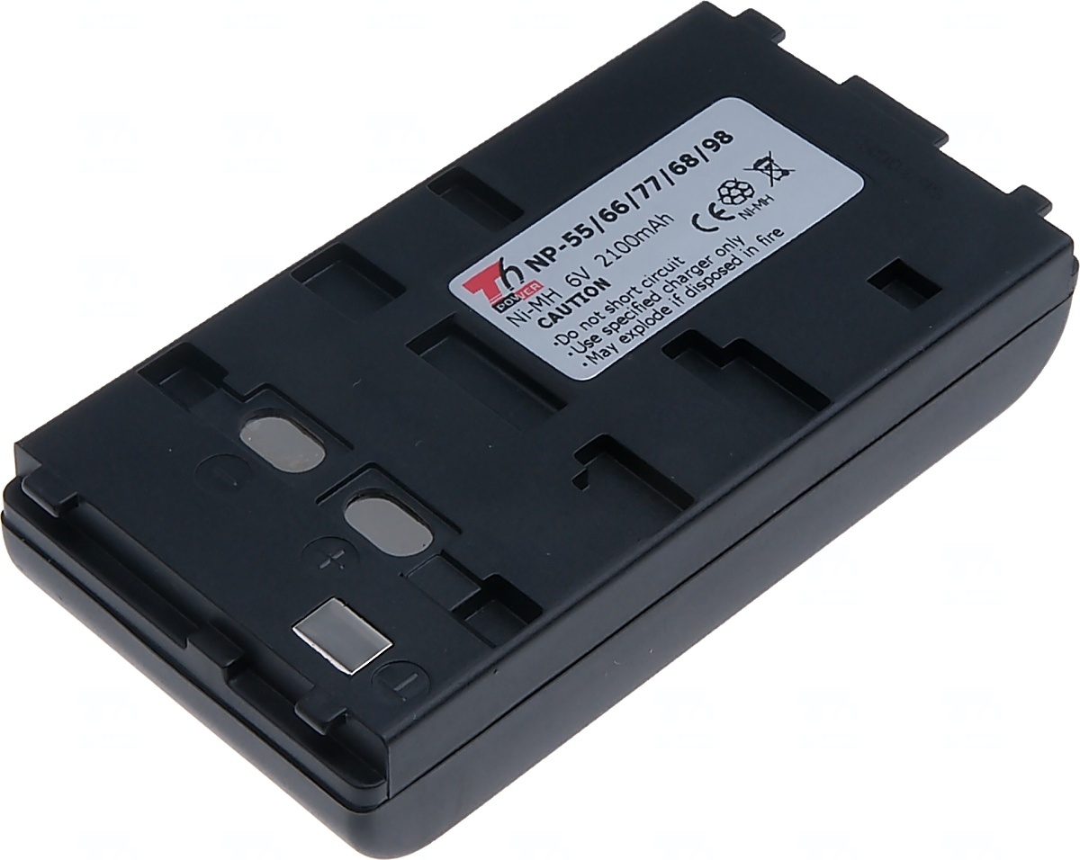Baterie T6 power Sony NP-55, Ni-MH, 2100mAh, �ern�