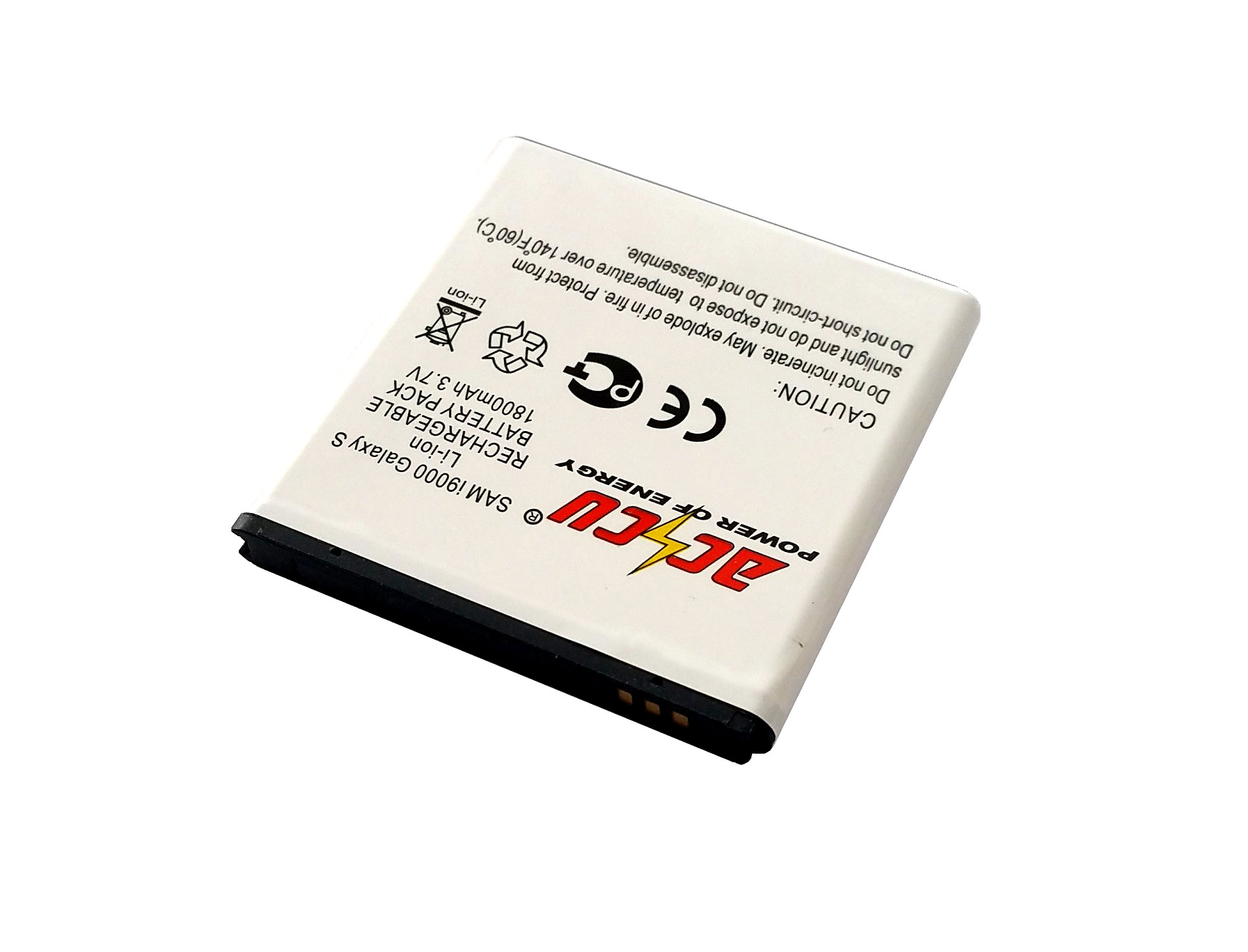 Baterie Accu pro Samsung Galaxy S, Li-ion, 1800mAh