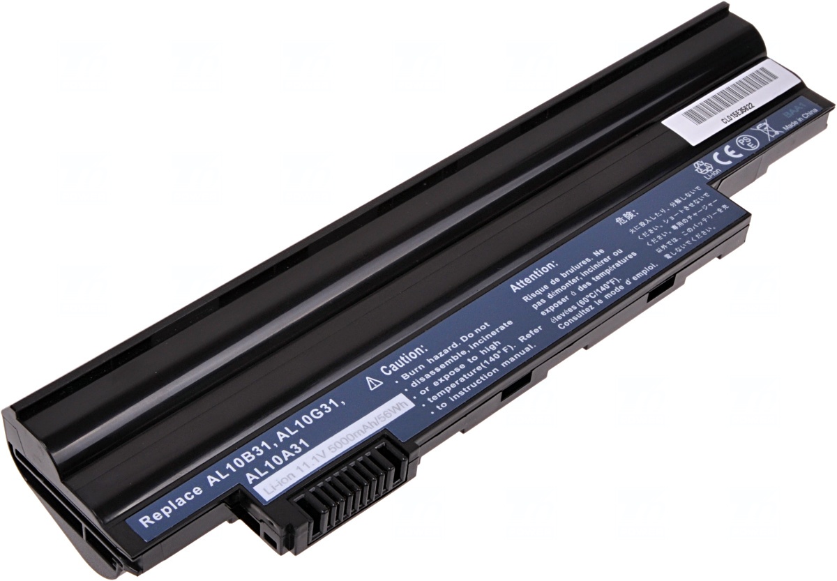 Baterie T6 power Acer Aspire One D255, D260, D270, 522, 722, 6cell, 5000mAh 