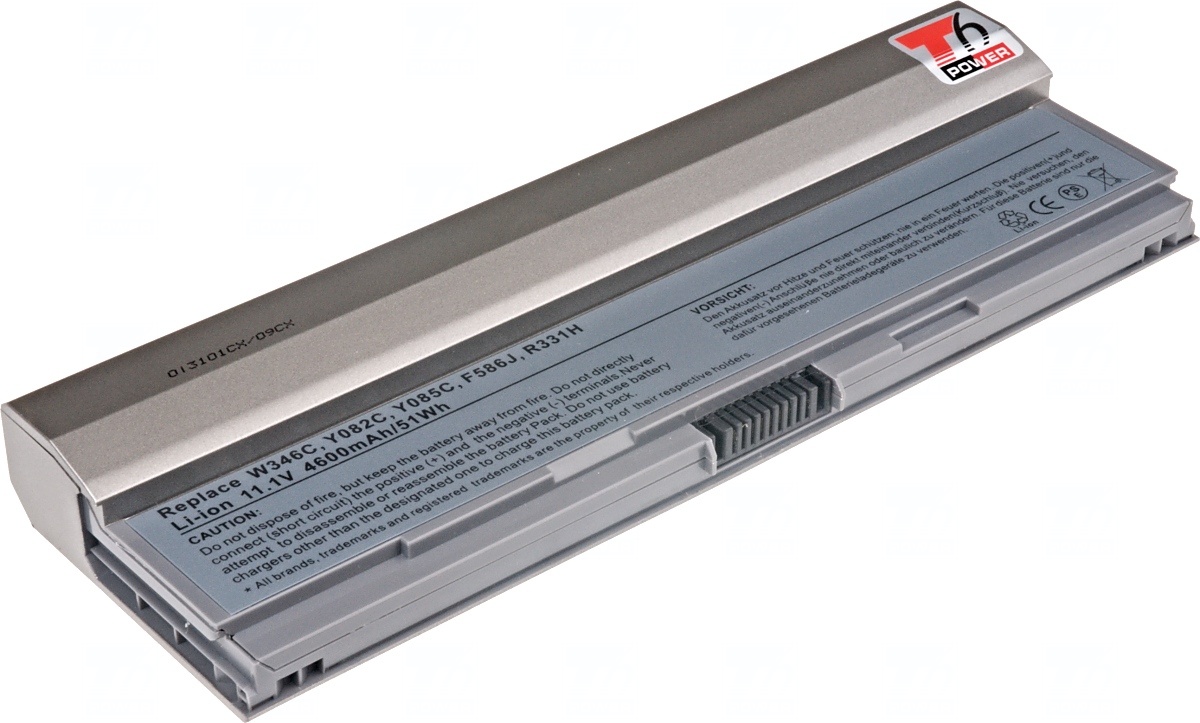 Baterie T6 power Dell Latitude E4200, 6cell, 4600mAh 
