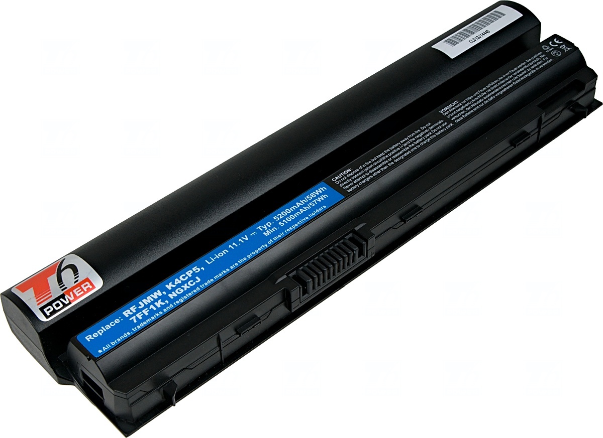Baterie T6 power Dell Latitude E6220, E6230, E6320, E6330, E6430s, 6cell, 5200mAh 