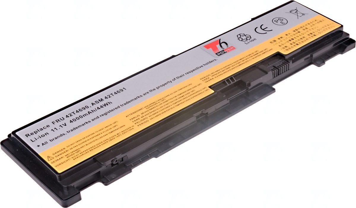 Baterie T6 power Lenovo ThinkPad T400s, T410s, 6cell, 4000mAh 