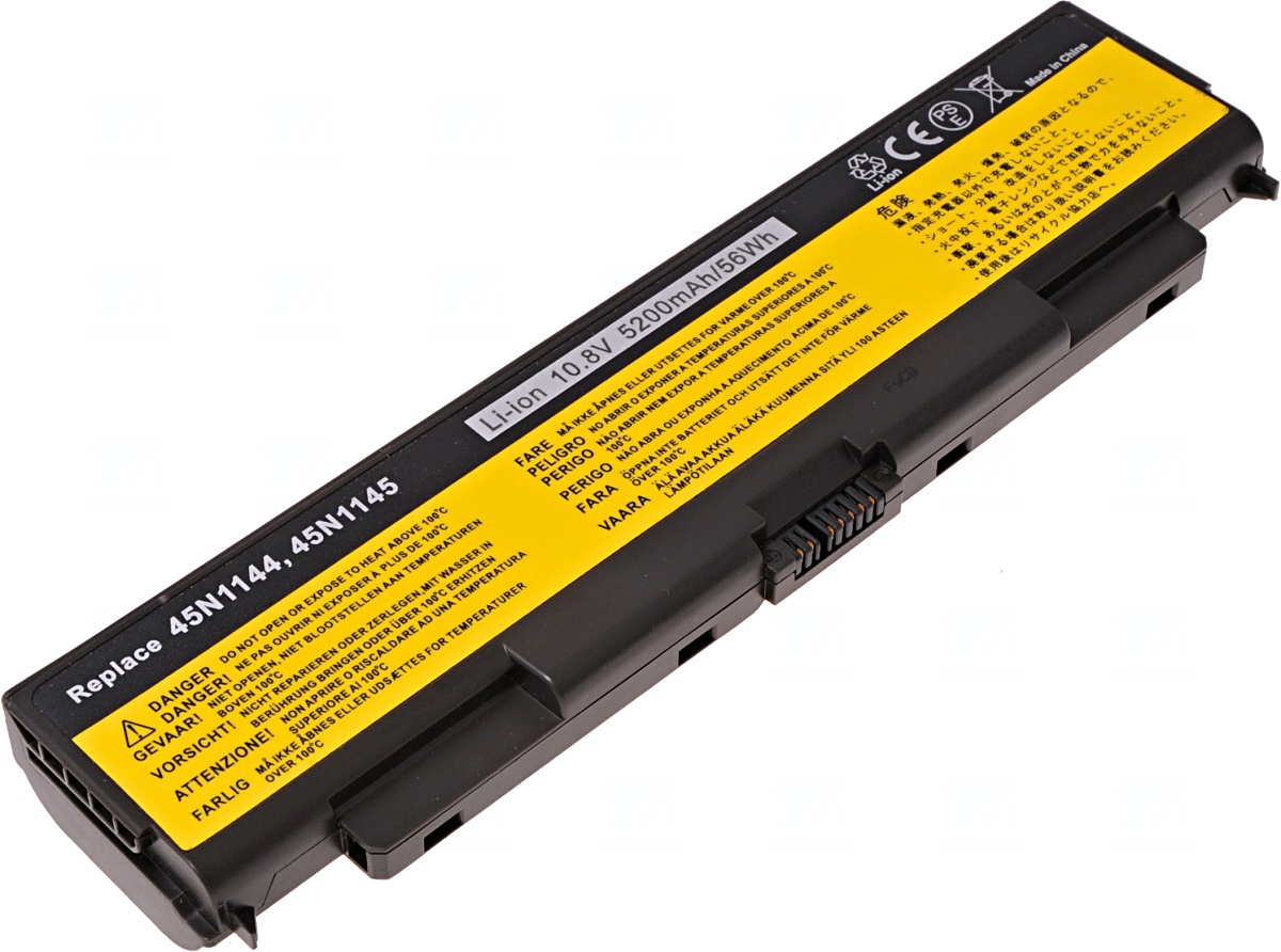 Baterie T6 power Lenovo ThinkPad T440p, T540p, W540, L440, L540 serie, 5200mAh 