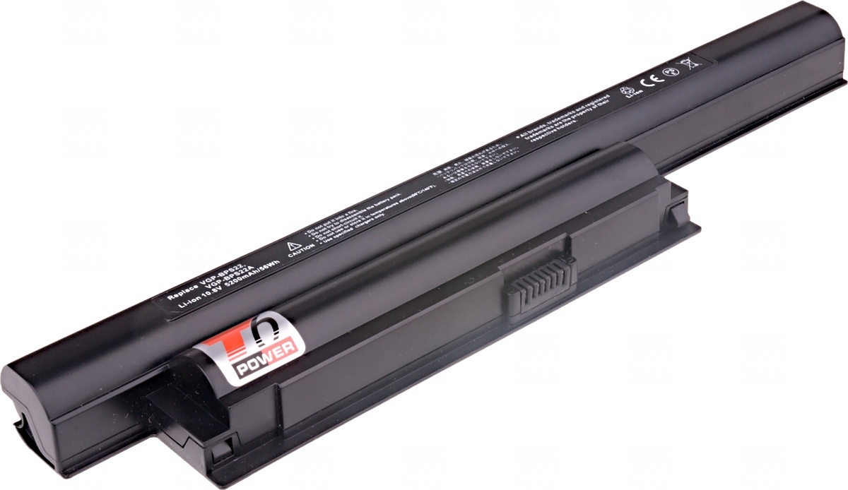 Baterie T6 power Sony Vaio VPC-EA, VPC-EB, VPC-EC, VPC-EE, VPC-EF serie, 6cell, 5200mAh 