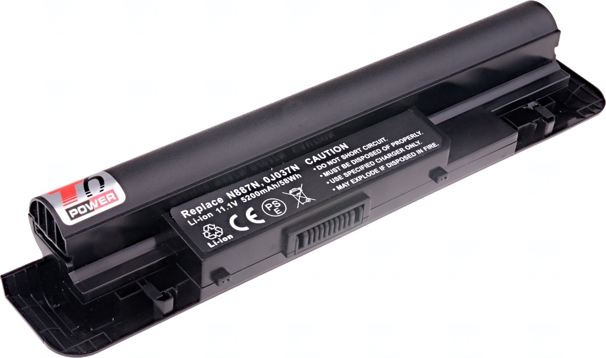 Baterie T6 power Dell Vostro 1220, 6cell, 5200mAh 