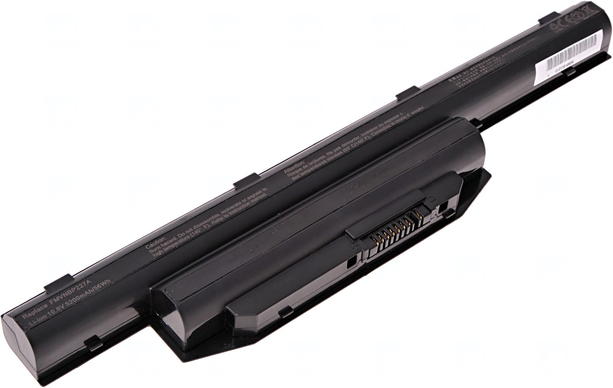 Baterie T6 power Fujitsu LifeBook A544, AH564, E544, E546, E733, E744, E753, E754, 6cell, 5200mAh 