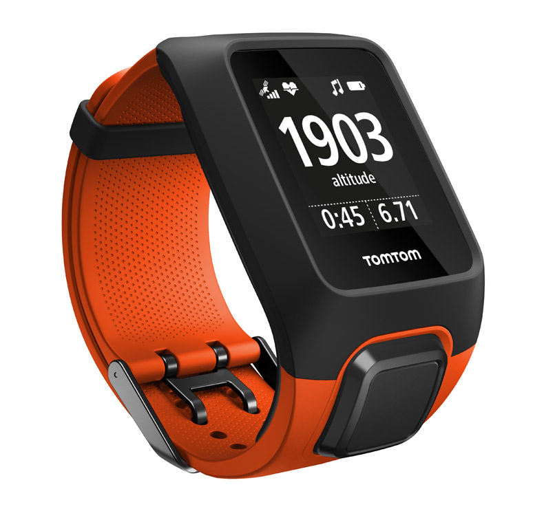 TomTom Adventurer Cardio + Music, oran�ov�