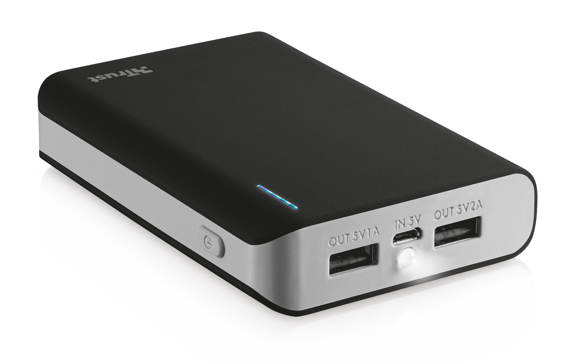 TRUST Primo PowerBank 8800 Portable Charger - black