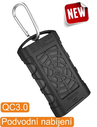 VIKING, Outdoor Powerbank NEMO QC3.0 10000mAh, powerbanka nejen pro pot�p��e s IP68