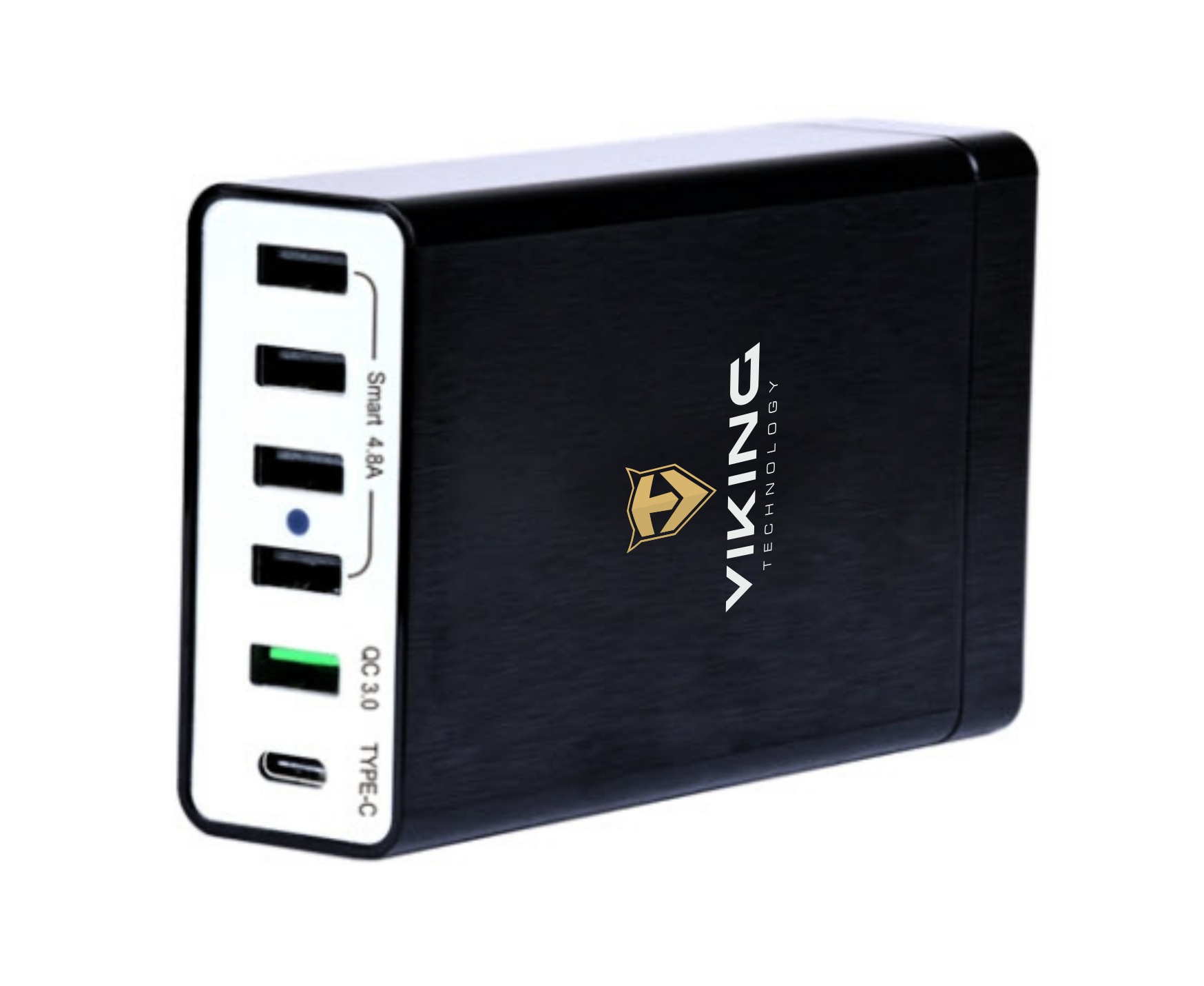 Viking USB Rozbo�ova� Smart charger QC3.0, Hlin�k, �ern�