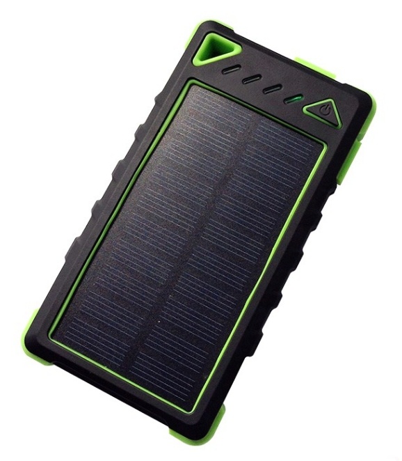 VIKING Sol�rn� outdoorov� powerbanka Akula I 8000mAh, 20Led, Zelen�