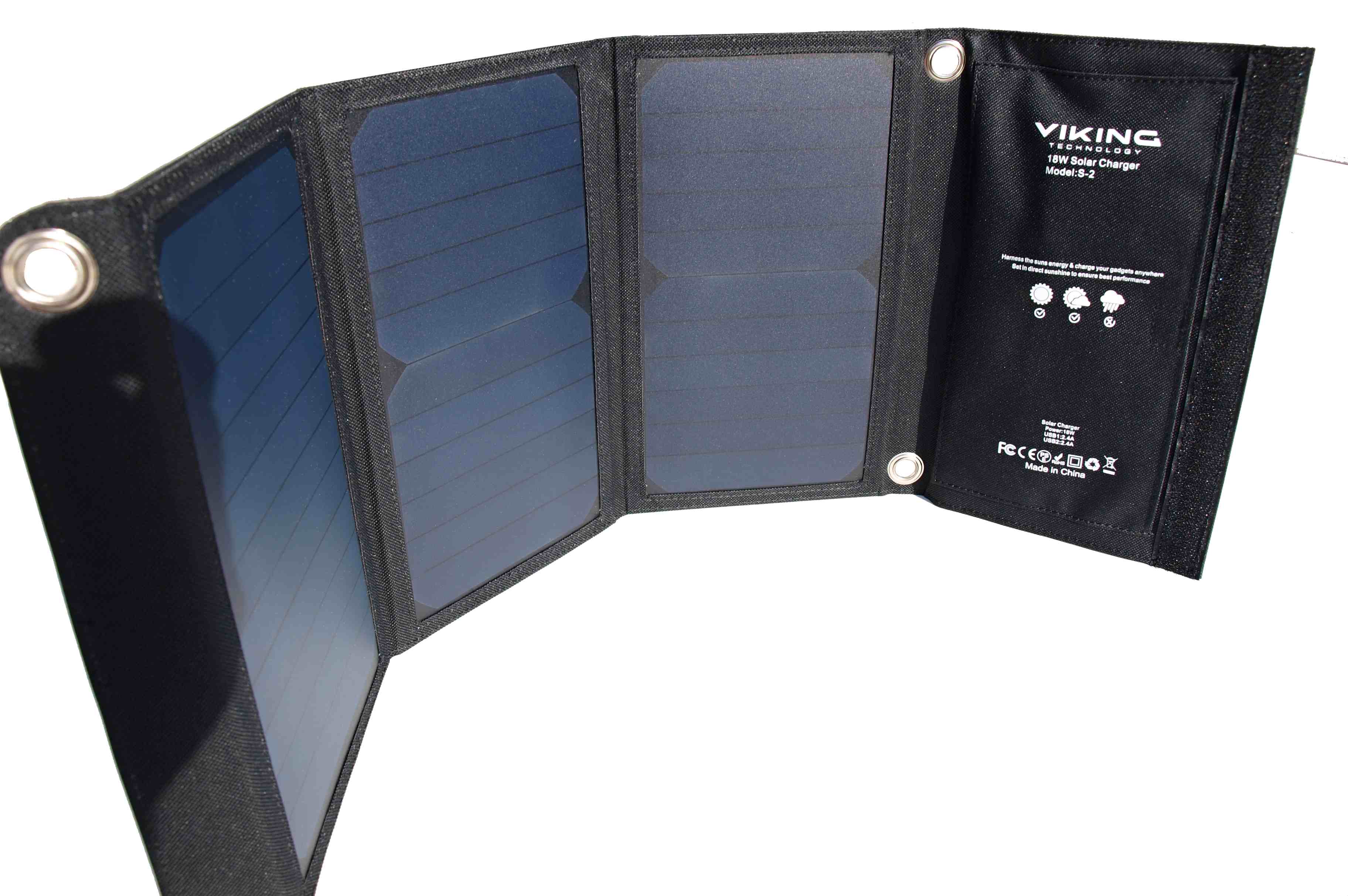 VIKING OUTDOOROV� SOL�RN� PANEL S-2 18W, SOL�RN� NAB�JE�KA
