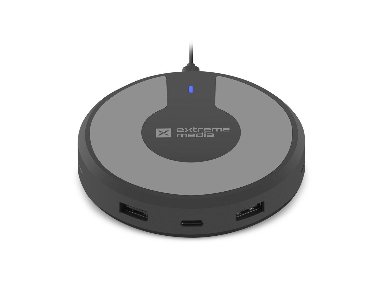 Natec Bezdr�tov� nab�je�ka Fast Charge 5V/3A, 1xType-C + 2x USB konektor