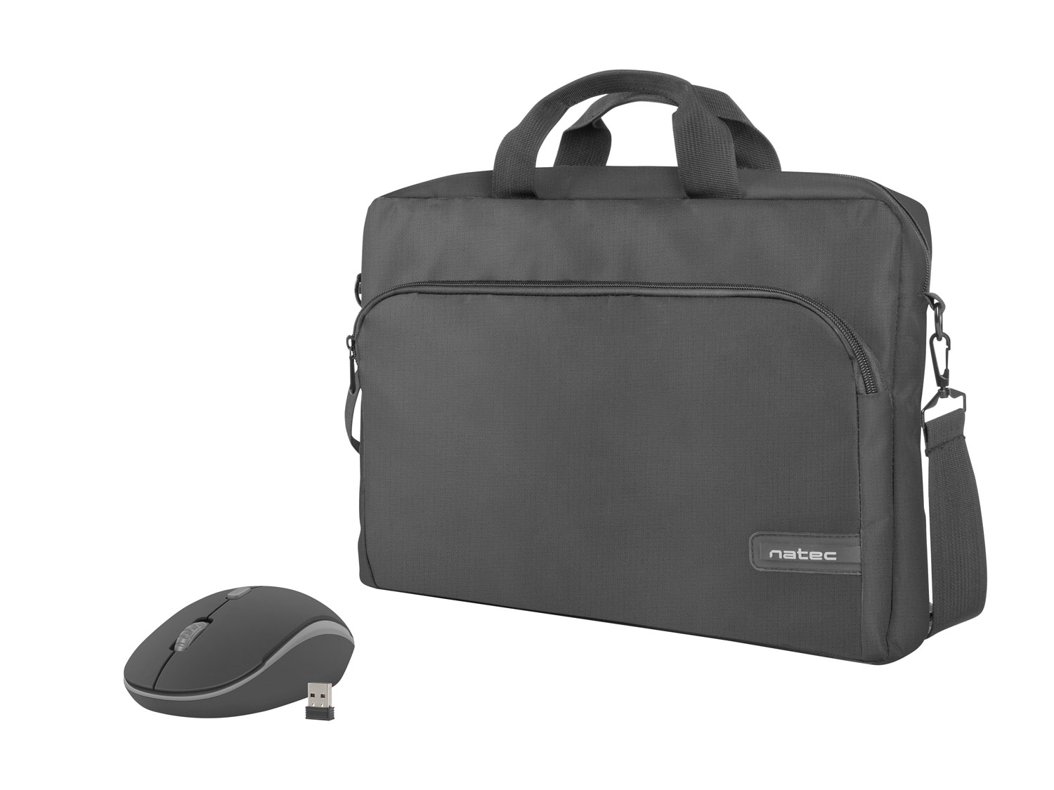 Set Natec Wallaroo bra�na pro NB 15,6' + bezdr�tov� my� 1600 DPI