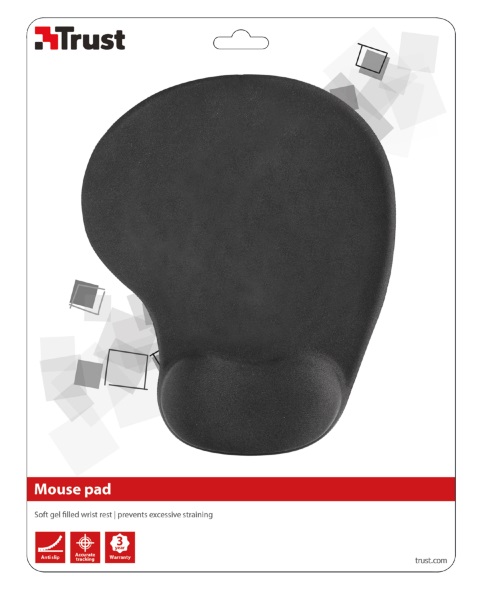 podlo�ka TRUST BigFoot Gel Mouse Pad - blue