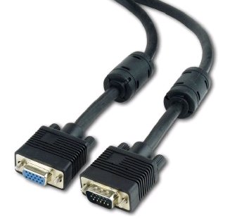 Kabel prodlu.monitor 15M/15F VGA,9m,st�n,exferr.�