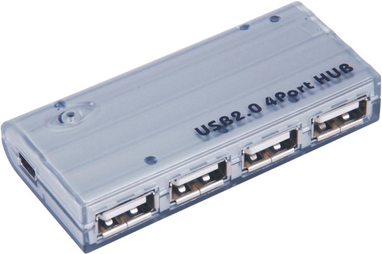 PremiumCord USB 2.0 HUB 4-portov� s nap�j.,5V 2A