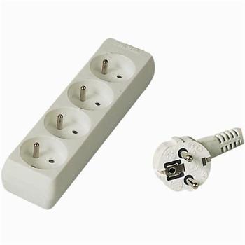 Prodlu�ovac� p��vod 230V, 10m,4 z�suvky